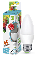 Лампа светодиодная LED-СВЕЧА-standard 5Вт 230В Е27 4000К 450Лм ASD | код 4690612003917 | ASD