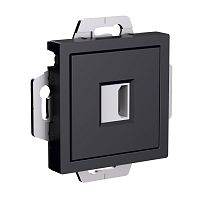 ATLASDESIGN РОЗЕТКА HDMI, механизм, КАРБОН | код ATN001080 | Systeme Electric