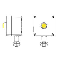 Взрывозащищенный пост управления из алюминия CPE-A-12-(1xLY(250))-1xKAEPM2MHK-20(C)1Ex d e IIC Т5 Gb / Ex tb IIIC T95°C Db IP66 | код 2201.121.22.120J | DKC