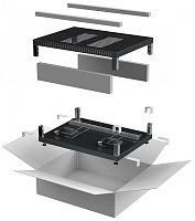 ITK LINEA E Компл. осн. и крыша 600х600мм шкафа 18-47U чер. | код LE05-XXX66-X | ITK by IEK