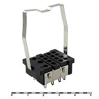 Колодка для реле RUICHI 18F-4Z-A1, PCB келемма | код 81824 | Ruichi