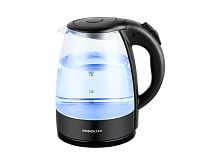 Чайник стеклянный ELX-KG03-C02 1.8л 220-230В 1800Вт черн. | код 13957 | Ergolux