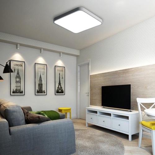 Светильник светодиодный декоративный PPB Scandic-S 54Вт 4000К IP20 420х430х50 настенно-потолочный GR | Код. 5037274 | JazzWay фото 3