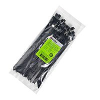 Хомут кабельный СКС-П (304) 7.9х200 черн. (уп.50шт) Fortisflex 103089