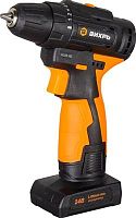 Дрель-шуруповерт Вихрь ДА-24Л-2К/Б аккум. патрон:быстрозажимной (кейс в комплекте) (72/14/24) | код 1358395 | ВИХРЬ