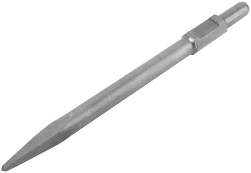 Зубило для молотка отбойного пикообразное НЕХ 30х410 мм | код 33406 | FIT