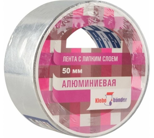 Алюминиевая лента 50мм х 25м 50мк в и/у Klebebander/24 (TAK503T) | код 2656 | АДМ