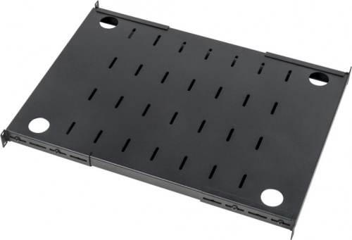 Полка с креплением на 4 точки для шкафов LANMASTER DCS глубиной 1070 мм, нагрузка - 45 кг | код LAN-DC-CB-S4-10/45 | LANMASTER