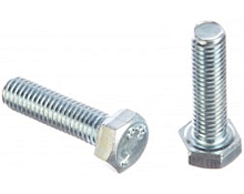 Болт с шестигранной головкой, полная резьба DIN 933 А2 M 8X22 | код DIN 933 А2 M8X22 | Бесткрепеж