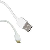 Компьютерный шнур RUICHI USB2.0 A(m)-micro USB B(m), 1 м, белый | код 113812 | Ruichi