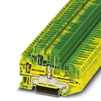 Двухъярусная заземляющая клемма STTB 2,5/2P-PE SO | код 3040915 | PHOENIX CONTACT