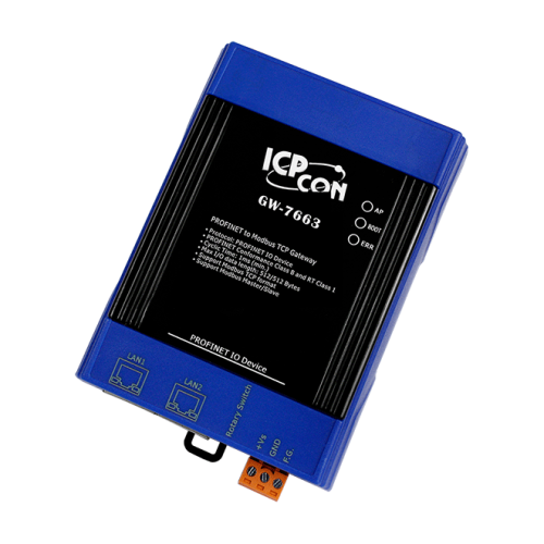 GW-7663 CR PROFINET to Modbus TCP Gateway (RoHS) | код 00-06105830 | ICP DAS