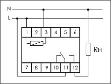 Реле времени PCA-512U | код EA02.001.002 | Евроавтоматика F&F