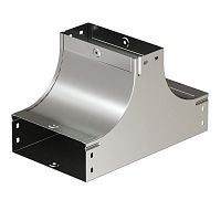 Ответвитель Т-образный вверх TS основание 80 в комплекте с крепежными элементами и соединительными пластинами | код. 37201K | DKC