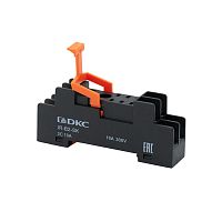 Колодка c винтовыми клеммами низкопрофильная для реле серии IR на 2 группы контактов | код IR-B2-SK | DKC