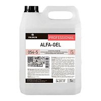 Средство для уборки санитарных помещений 5 л, PRO-BRITE ALFA-GEL, кислотное, концентрат, гель, 054-5 | код 605297 | PRO-BRITE