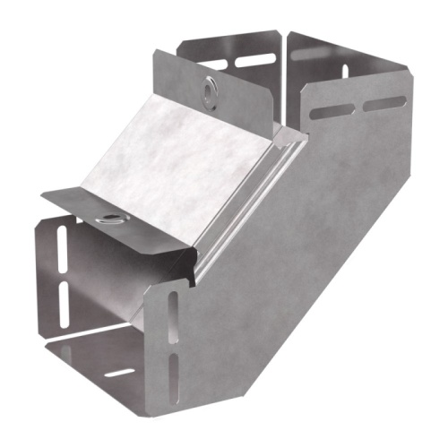 Угол вертикальный внутренний 90 градусов с крышкой Стандарт 150х100 Промрукав | код PR16.0529 | ПРОМРУКАВ