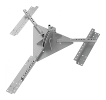 Основание для молниеприемника скатной кровли оц. сталь IEK | код ZML14D-3L-04 | IEK