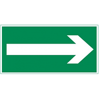 Пиктограмма ФИГУРА / СТРЕЛКА ВЛЕВО 310х90мм для авар-эвакуац св-ка Basic IP65 | код V5-EM02-60.002.019 | Вартон