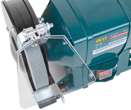 Станок заточной 250Вт 2950об/мин; круги 150/12.7мм; 20мм FIT 80436 фото 6