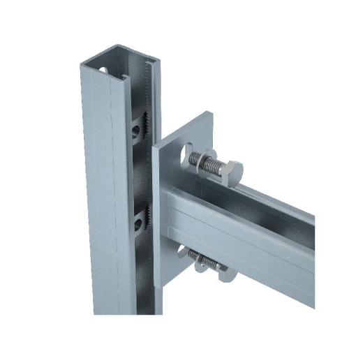 Консоль-Страт одиночная усилен. 41х41 KSSU41-600 3P HD L600 2.5мм тройная перфорация КМ LO41286 Консоль-Страт одиночная усилен. 41х41 KSSU41-600 3P HD L600 2.5мм тройная перфорация КМ LO41286