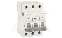 Авт. выключатель GYM9-3P-1B, 3P, 1A, хар-ка B, 6kA, 3M | код GYM93P1B | GEYA