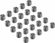 WTRI610 Набор вставок резьбовых M6x1.0, 25 предметов | код WTRI610 | Thorvik