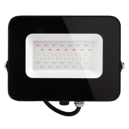 Прожектор светодиодный ДО-30w RGB IP65 черный корпус | код 5016408 | JazzWay фото 2