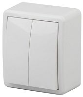 Выключатель 2-кл. ОП Эра Эксперт 10А IP20 11-1204-01 250В 10AX бел. | Код. Б0020663 | ЭРА
