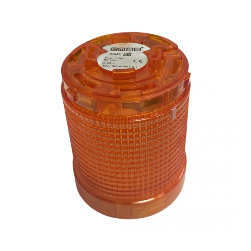 Сигнальный модуль для колонны 50 мм желтый | код IKM5S | EMAS Сигнальный модуль для колонны 50 мм желтый | код IKM5S | EMAS