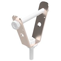 Крепление к профнастилу INOX (AISI 409) М8 Промрукав | код PR16.4483 | ПРОМРУКАВ