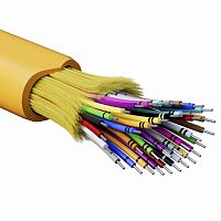 Кабель волоконно-оптический, распределительный, арамидные упрочняющие нити, для внутренней прокладки, нг(A)-HFLTx, 36 ОВ, категория | код RNDT2C36OR03 | DKC