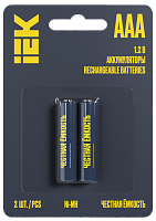 Аккумулятор GREEN Ni-MH AAA 1100мАч IEK | код AAK-NIMH-03-1100-L02 | IEK