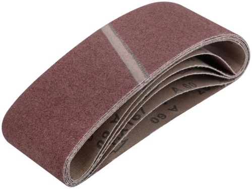 Ленты шлифовальные бесконечные, водостойкие, на тканевой основе, 5 шт, 75х533 мм Р 60 | код 39693 | FIT фото 2