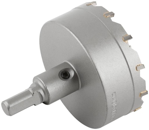 Коронка кольцевая с карбидными вставками Профи (для отверстий в нержавеющей стали) 70 мм | код 36855 | FIT фото 4