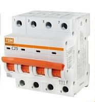 Авт. выкл. ВА47-60 4Р 63А 6кА х-ка С TDM | код SQ0223-0131 | TDM