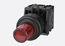 TS2011-0QL10 Модуль кнопки TS2, нажимная СТОП с подсветкой, крас., шт | код TS2011-0QL10 | SUPU