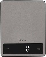 Весы кухонные электронные Vitek VT-7982 макс.вес:10кг серый | код 2036478 | VITEK