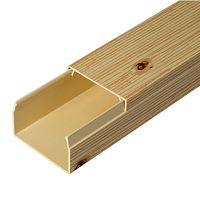 Кабель-канал сосна 2-й замок в п/э 40х25 мм (24 м/уп) Промрукав | код PR03.0185 | ПРОМРУКАВ