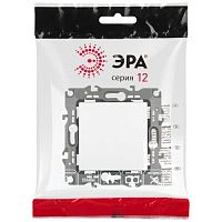 Выключатель Серия 12 12-1101-01М , 10АХ-250В, белый матовый | код Б0065666 | ЭРА