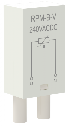 Модуль защиты для реле варистор 240В ACDC ONI | код RPM-B-V-ACDC240V | ONI