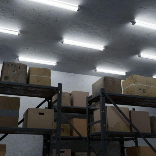 Светильник светодиодный Universal 18Вт 6500К IP65 1800лм 605х60х56мм матов. с БАП 90мин GAUSS 843424318A фото 6