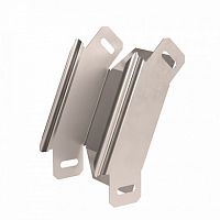 Угол вертикальный внешний 45 градусов Стандарт INOX (AISI 409) 100х50 Промрукав | код PR16.2958 | ПРОМРУКАВ