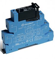 Интерфейсный модуль (сборка 41.81.7.012.8240 + 93.02.7.024), твердотельное реле, выход 3A (240В AС), питание 24В DC, категория защиты IP20, винтовые клеммы | код 383170248240 | FINDER