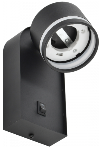 Светильник 4035 настенный GX53 черный IEK | код LT-UBB0-4035-GX53-1-K02 | IEK Светильник 4035 настенный GX53 черный IEK | код LT-UBB0-4035-GX53-1-K02 | IEK