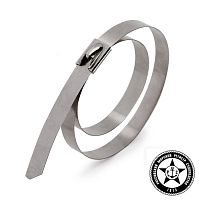 Стяжки стальные СКС-2 (304) 7,9*400 (Fortisflex) | код 74981 | Алюр