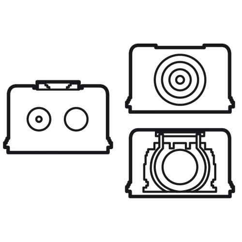 Аксессуар для подсоединения кабелей и труб - Valena - для накладной коробки - белый | код 776184 | Legrand Аксессуар для подсоединения кабелей и труб - Valena - для накладной коробки - белый | код 776184 | Legrand