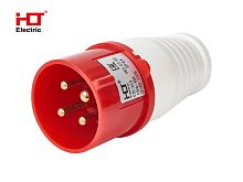 Вилка 014 3Р+РЕ 16А 230В IP44 HLT | код 083-03-02 | HLT