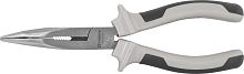 BNP0150 Длинногубцы изогнутые 45° с двухкомпонентными рукоятками, 160 мм | код BNP0150 | Thorvik