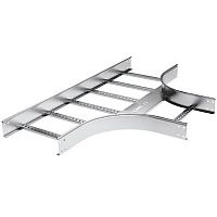 Т-ответвитель 100х500 R-600 в комплекте с крепежными элементами и соединительными пластинами, необходимыми для монтажа | код LT1605K | DKC